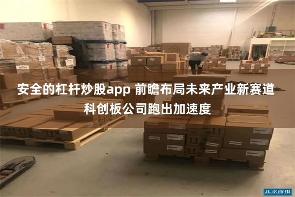 安全的杠杆炒股app 前瞻布局未来产业新赛道 科创板公司跑出加速度