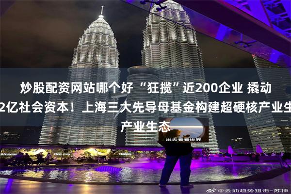 炒股配资网站哪个好 “狂揽”近200企业 撬动172亿社会资本！上海三大先导母基金构建超硬核产业生态